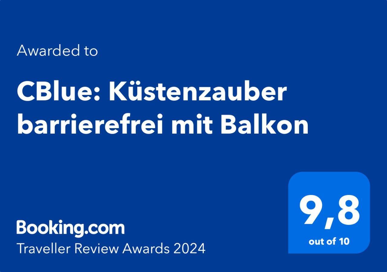 Cblue: Kuestenzauber Barrierefrei Mit Balkon Heiligenhafen Buitenkant foto